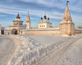 Прогулка по Суздалю и катание на тройке