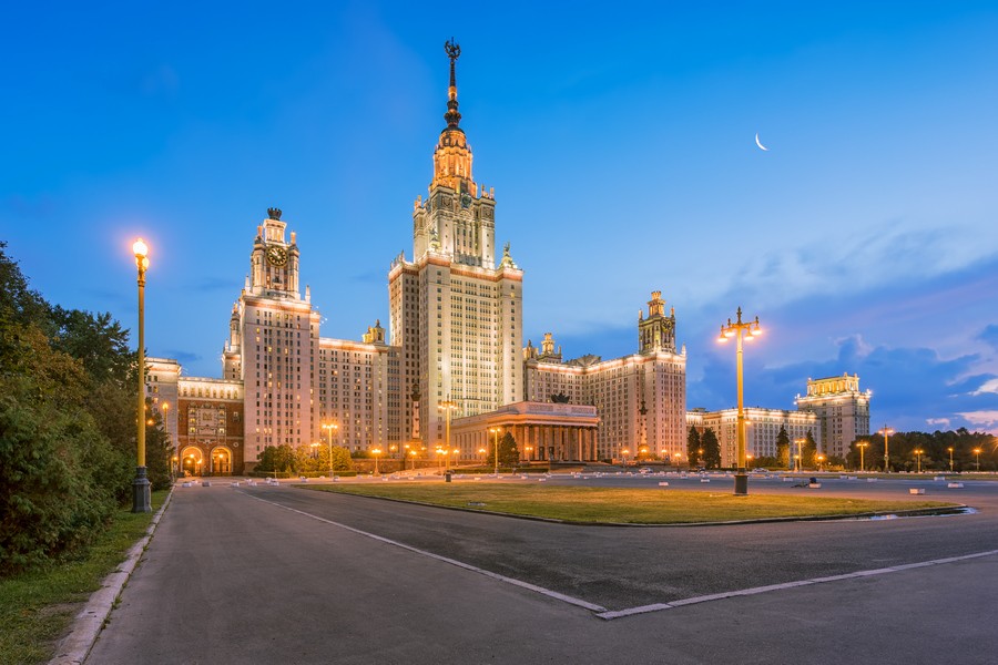 Групповая экскурсия по вечерней Москве