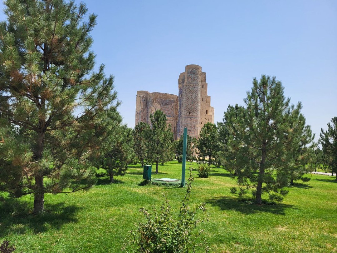 Посетила вчера Родину Тамерлана, город Шазрисабз.