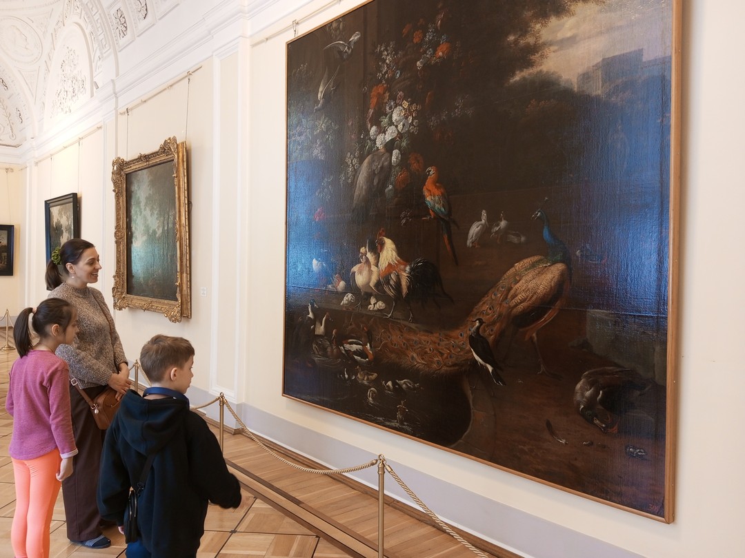 В гости к Павлину: детская экскурсия в Эрмитаже (Мария)