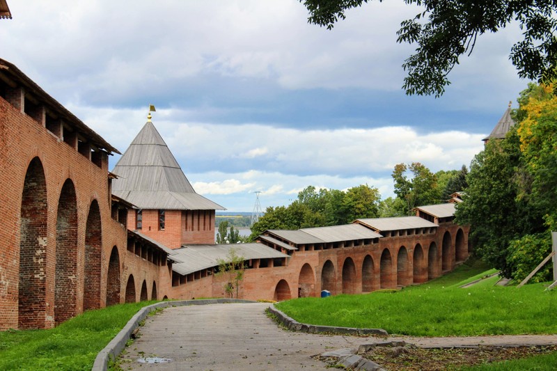 Величественный Нижегородский кремль
