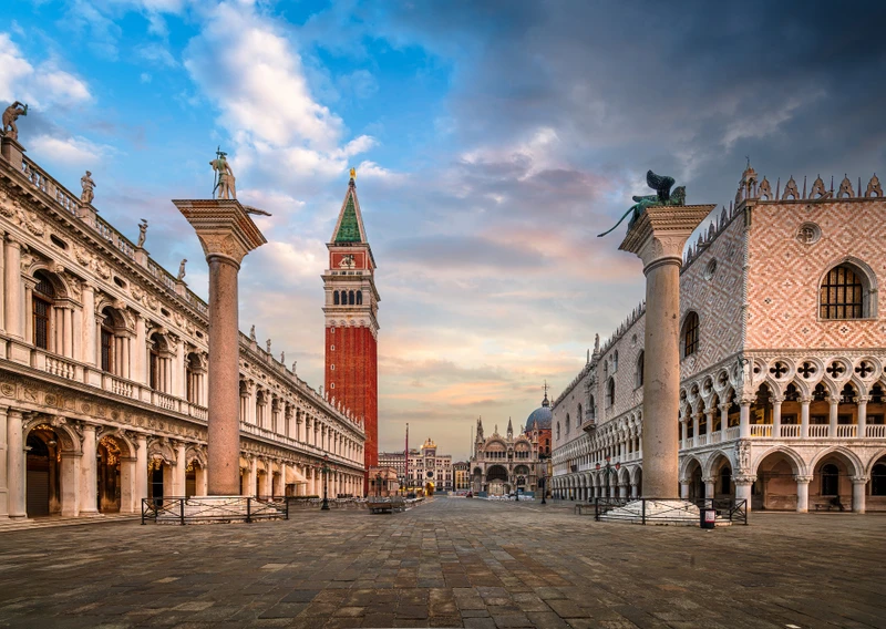 Площадь Сан-Марко вдоль и поперёк