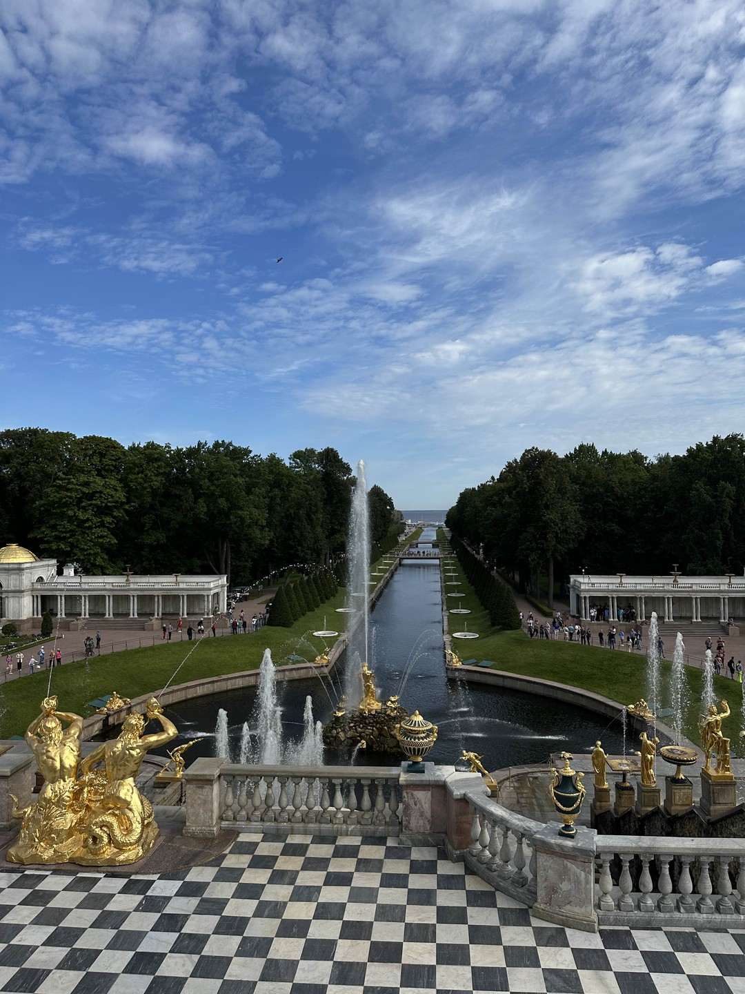 Верхний и Нижний парки Петергофа (Ольга)