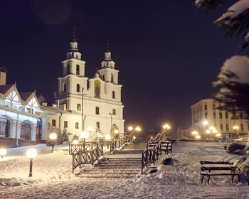 Несвижский замок и Минск