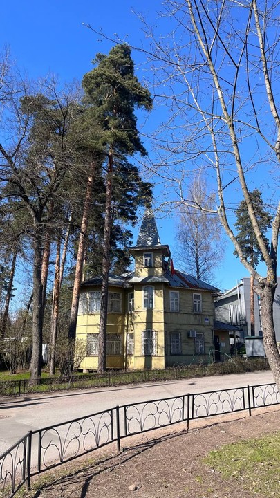 Погуляла по очаровательному курортному поселку Лисий Нос в сопровождении мобильного квеста и Хранителей тайны графа Орлова)