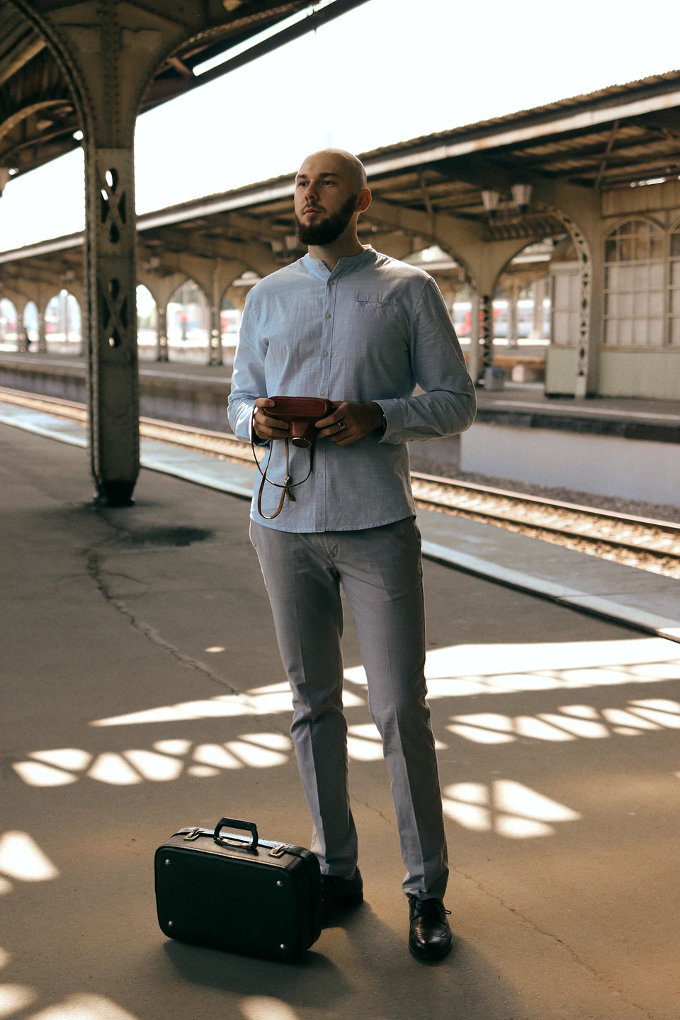 Фотосессия очень понравилась. Я был на Витебском вокзале первый раз, Вероника провела небольшой рассказ об истории