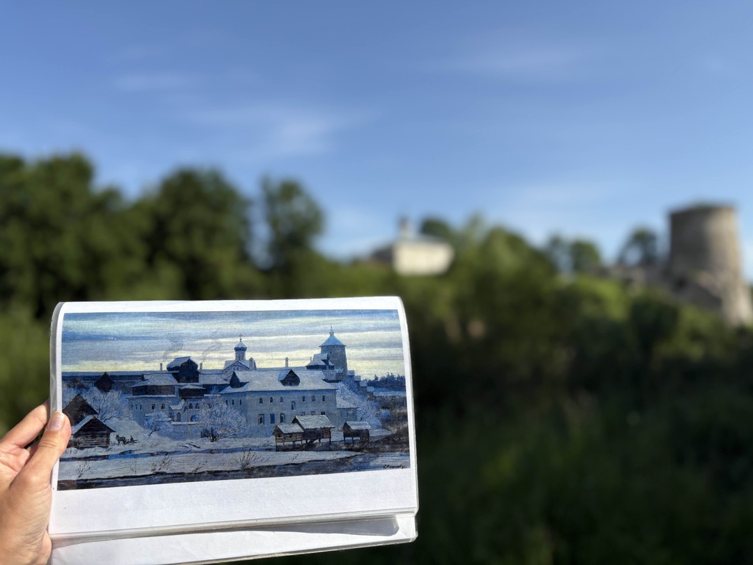 Первое свидание с Псковом (с посещением Кремля) (Мария)