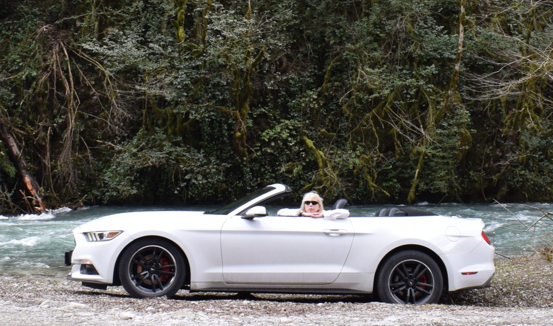 На кабриолете по Сочи и окрестностям (Наталья)