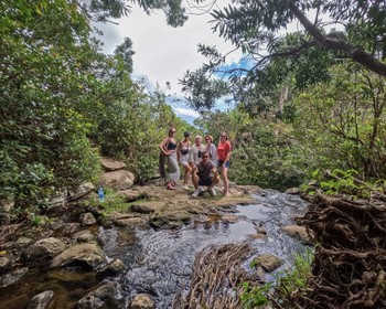 Семицветные пески и треккинг к горе Ле-Морн