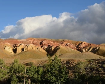 Чуйская степь, Марс и долина реки Юстыд