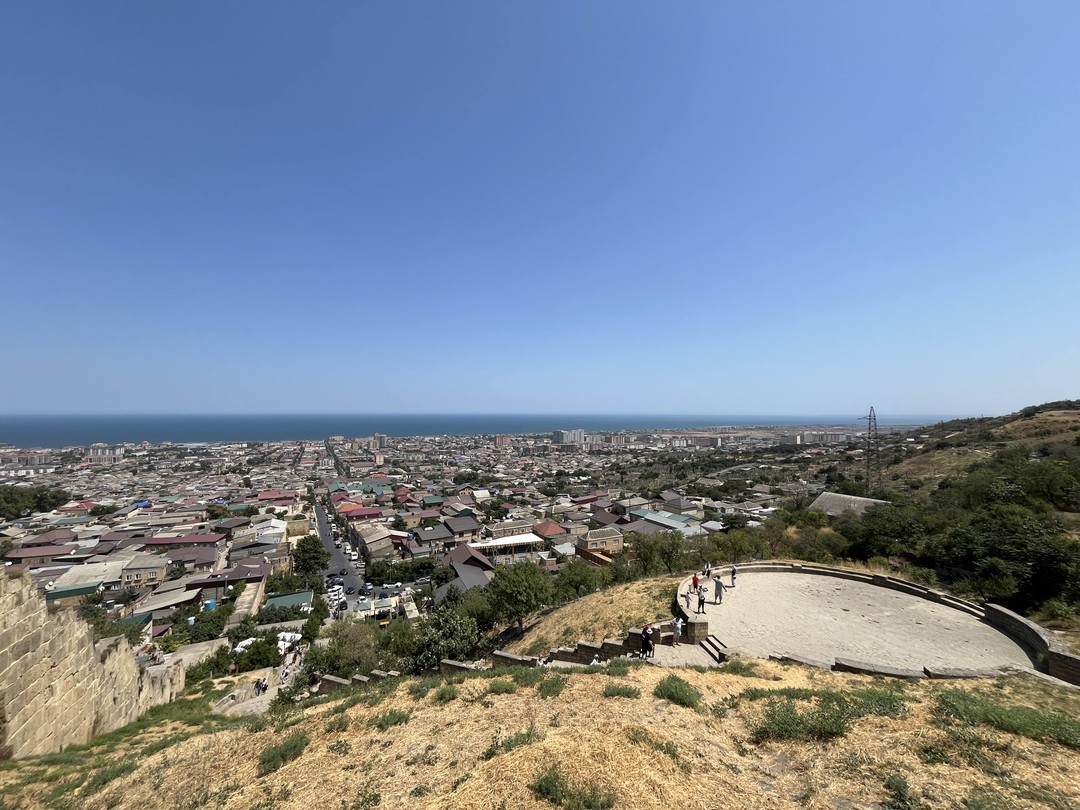 Дербент и экраноплан «Лунь» из Махачкалы (Андрей)
