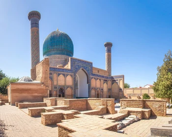 Главные места Самарканда: Гур Эмир, Регистан, Шахи-Зинда и Биби-Ханум