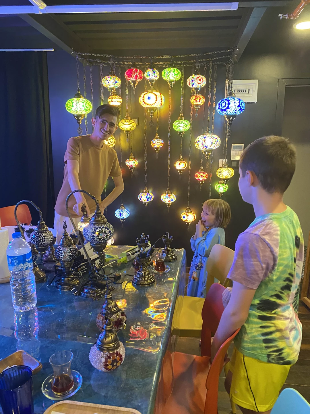 Все было здорово! Учим теперь всех турецкой мозаике:)