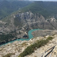 Фото отзыва 2: экскурсия "2 в 1: Сулакский каньон и бархан Сарыкум из Махачкалы"
