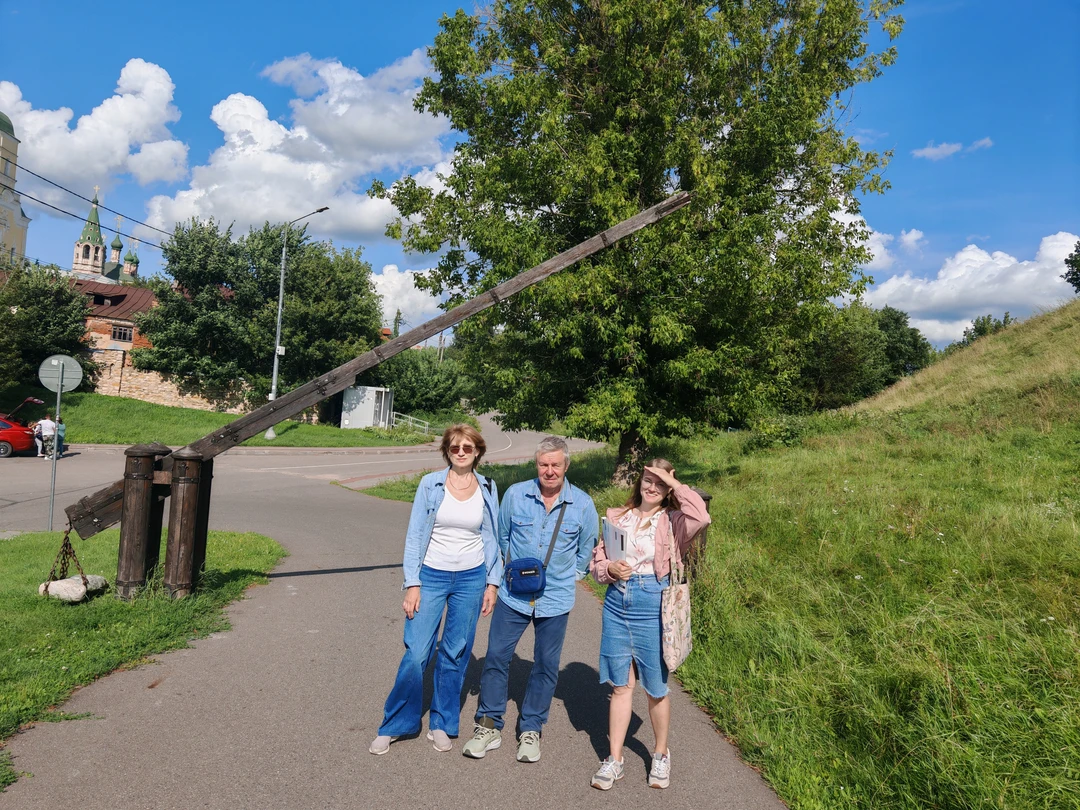 Прекрасный день. Посетили семьёй Серпухов в сопровождении Алины