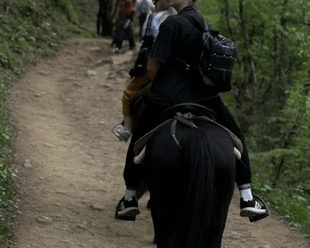 Ирганайское водохранилище, мастер-класс по лезгинке и дискотека