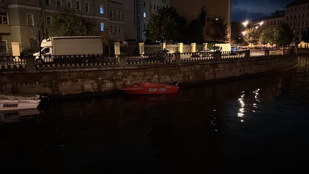 Развод мостов - на катере (Денис)