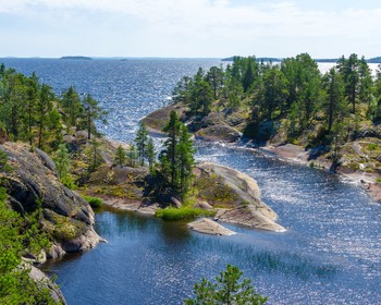 Водная прогулка, водопад Ахвенкоски, парк «Рускеала», гора Паасо