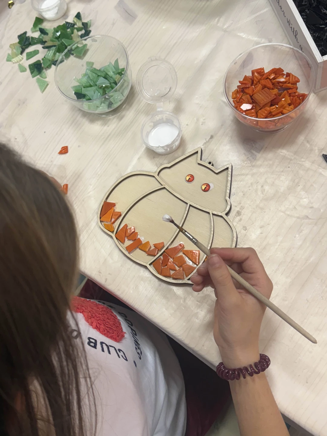 Ярославские котики: мастер-класс по мозаике (Алёна)