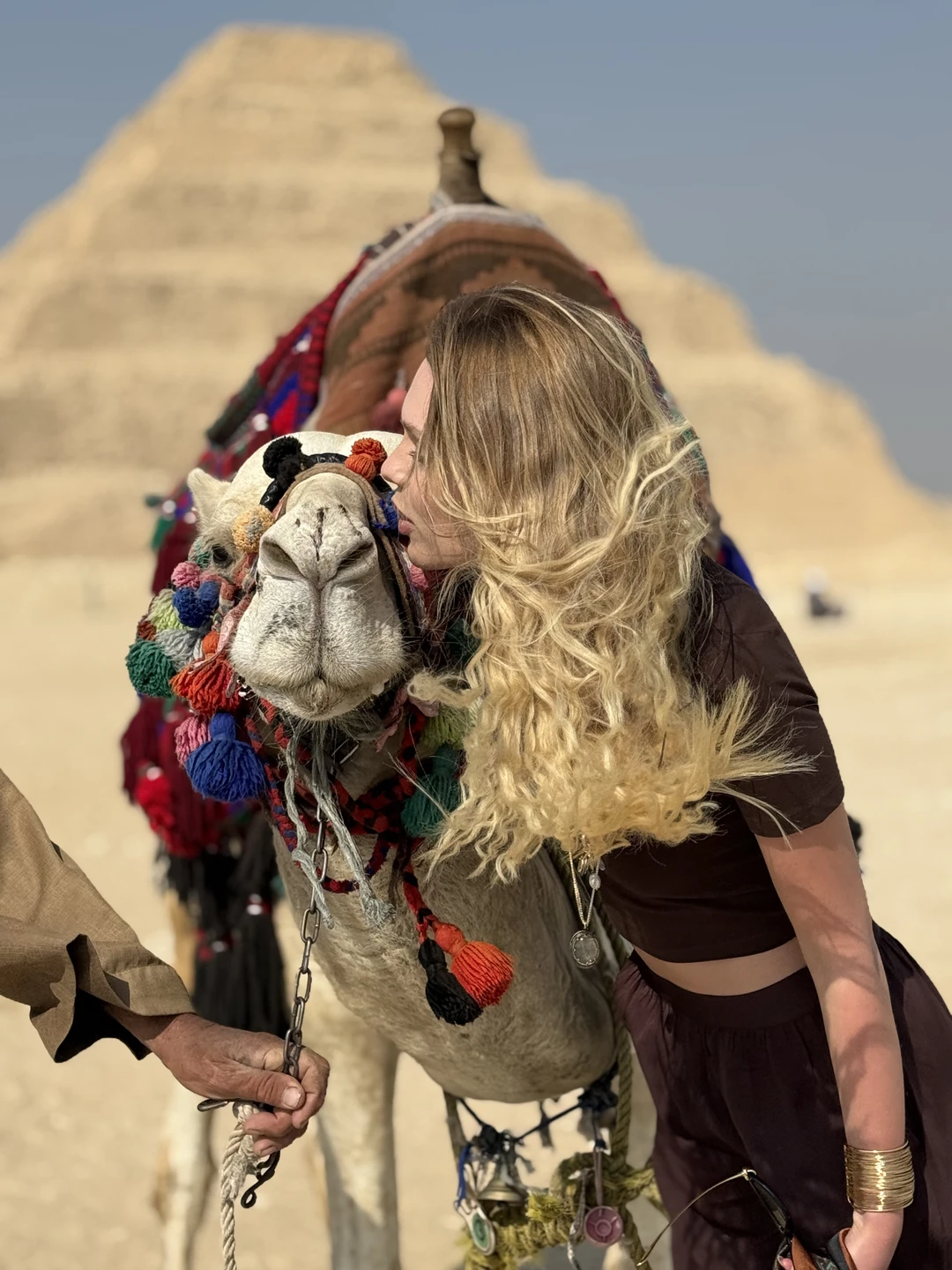 Позавчера были на экскурсии с Махмудом. С самого начала он забрал нас из отеля на хорошей