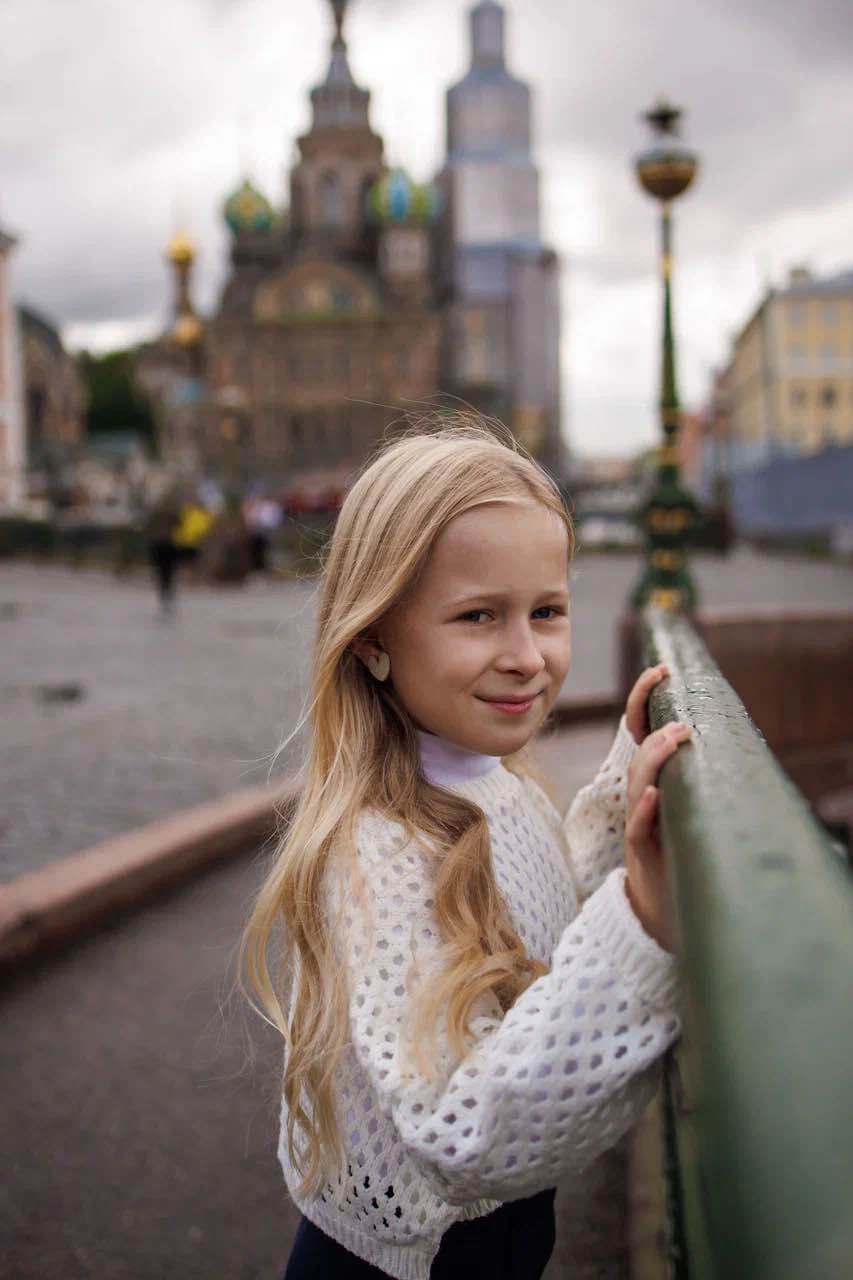 15-минутная фотосессия в лучших локациях Петербурга (Алёна)