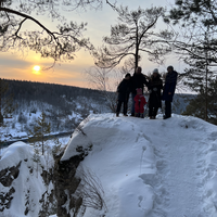 Фото отзыва 2: экскурсия "4 в 1: Кунгурская пещера, Кунгур, Белогорский монастырь и скала Ермак"