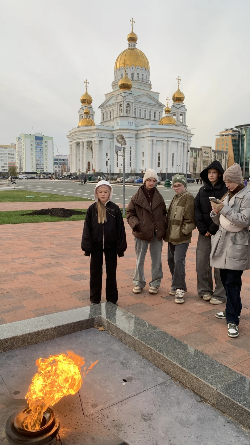 В ноябре приезжали с детьми на соревнования в Саранск. У нас был 1 свободный день и