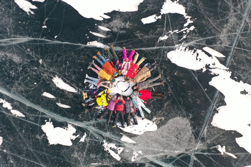 Фото отзыва 1: авторский тур "Активное приключение на льду Байкала"