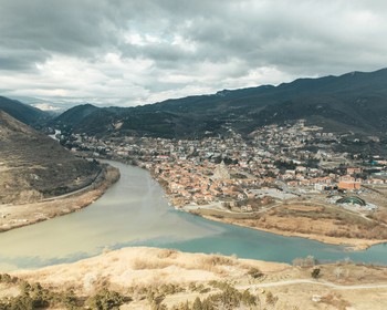 Две грузинские столицы и две реки