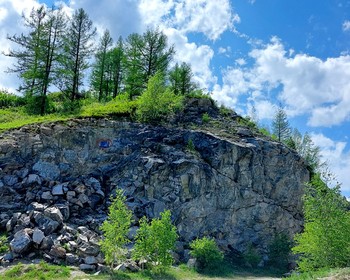 Самый высокий каскадный водопад Алтая