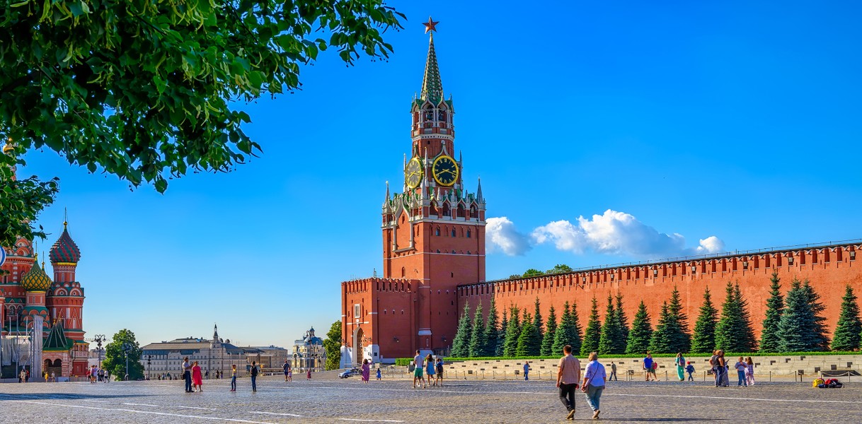 Самая красивая: Спасская башня Московского Кремля