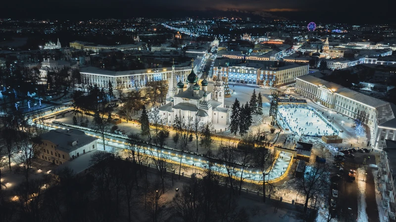 Ярославль вечером