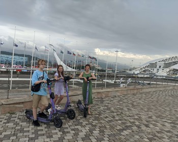 Главные места Сочи, горные курорты и панорамы Черноморского побережья