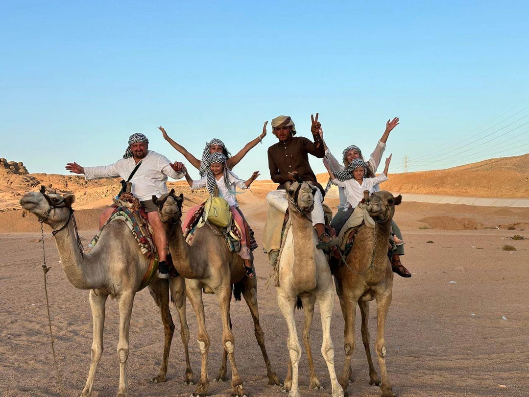 Индивидуальное сафари на верблюдах к Синайским горам и бедуинам (Дарья)