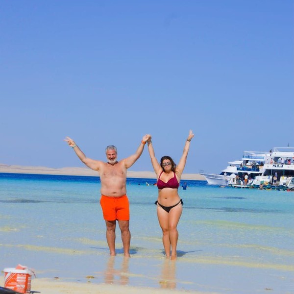 На яхте - к Белому острову в национальном парке Рас-Мохаммед