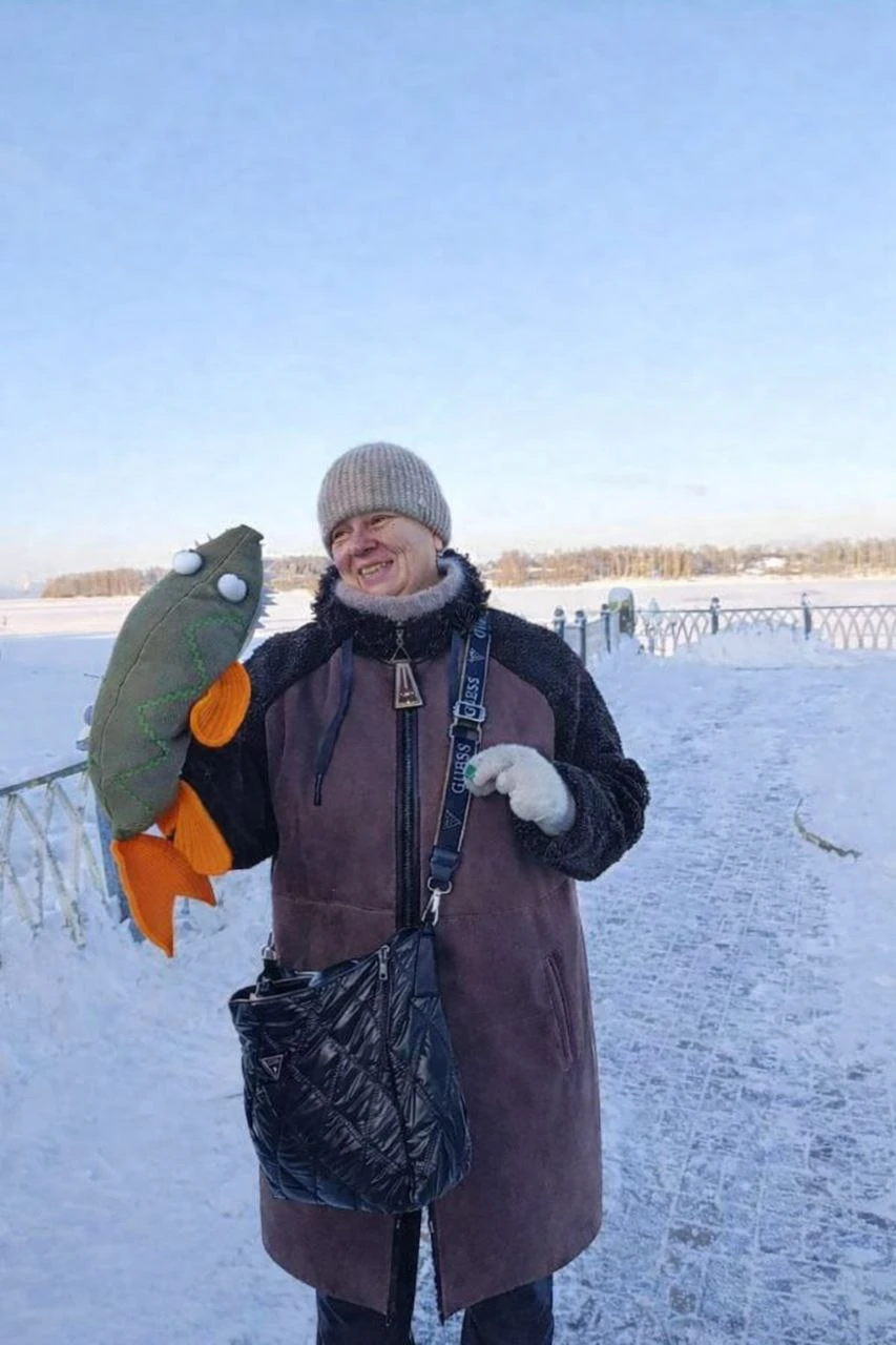 Побывали на чудесной экскурсии в городе Рыбинск -"Сказы о Рыбне от тётушки Щуки". Несмотря на морозец