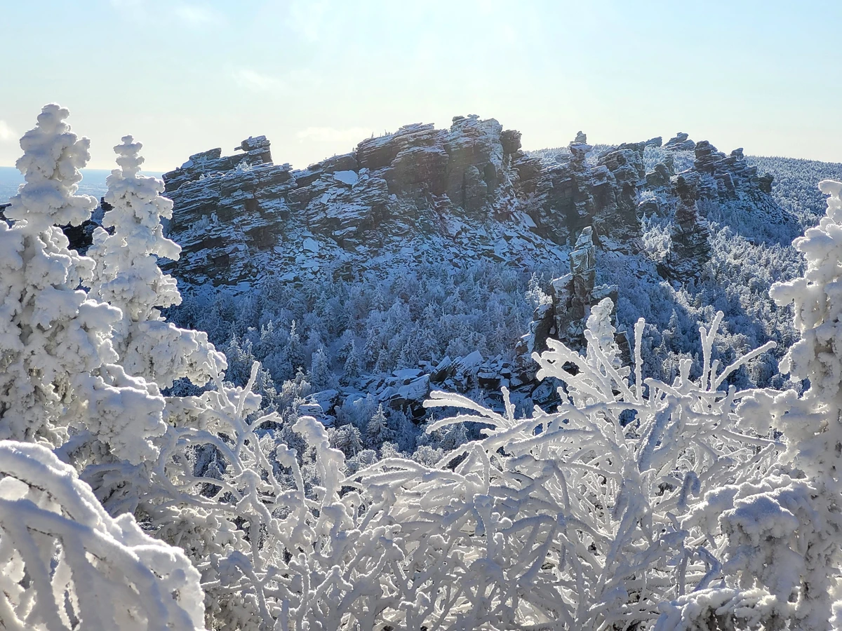 Зимний Урал за 2 дня: Усьвинские столбы, Каменный город, Помянённый Камень