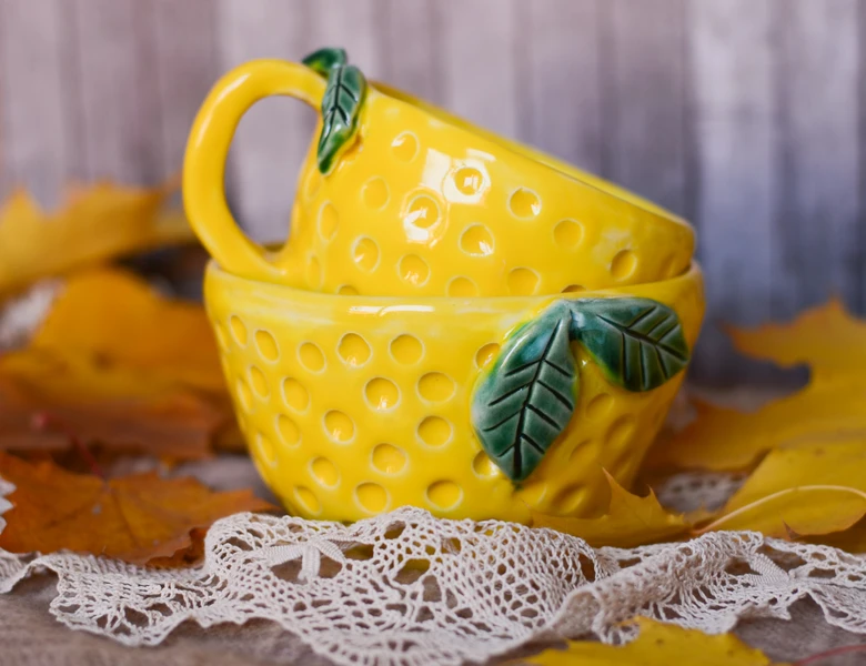 Мастер-класс по ручной лепке кружки с авторским дизайном