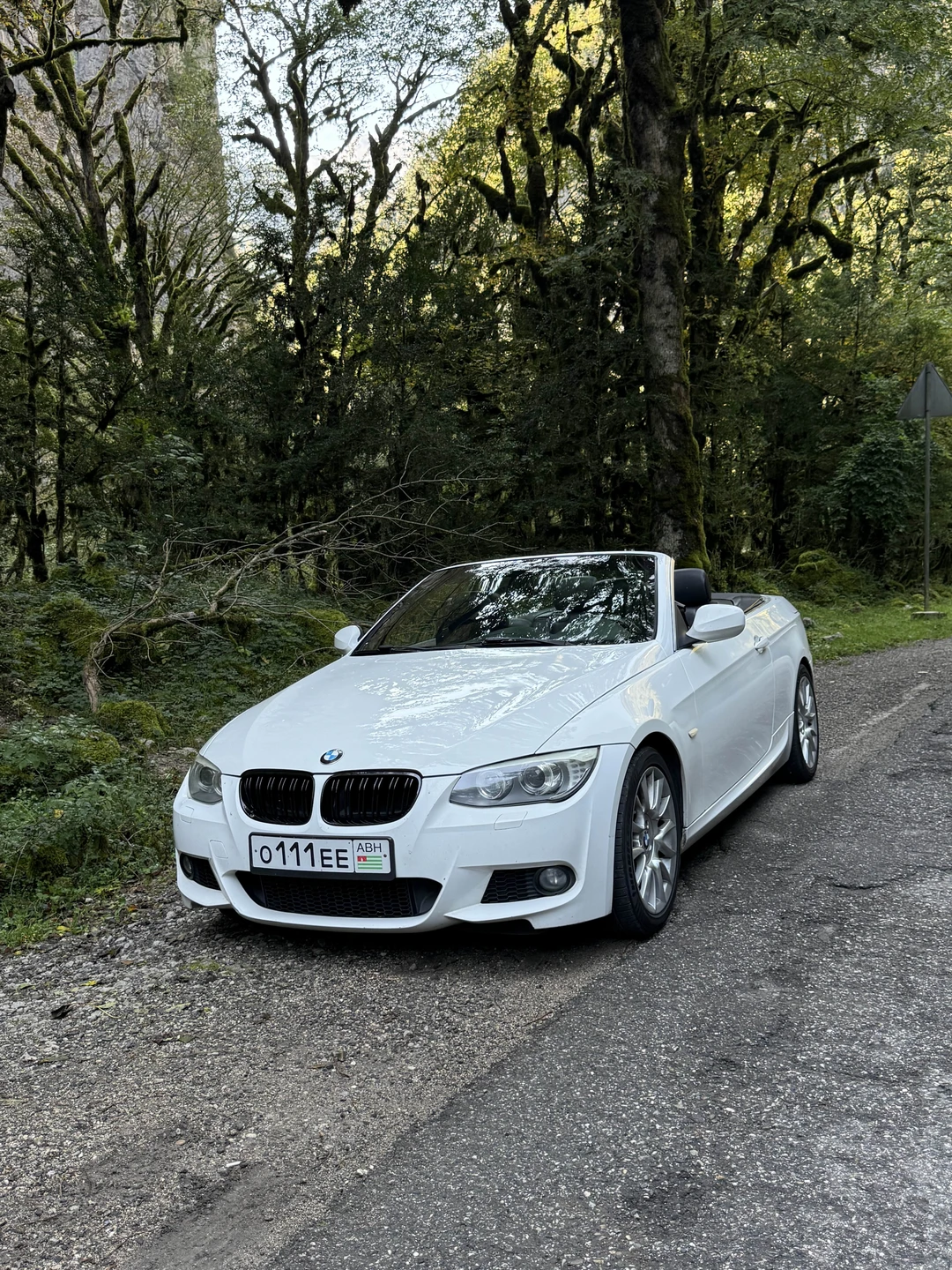 На кабриолете из Гагры к озеру Рица (Ирина)