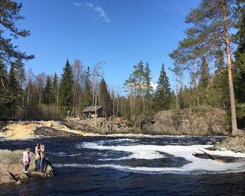 Рускеальские водопады, горный парк «Рускеала» и возвращение в Петрозаводск