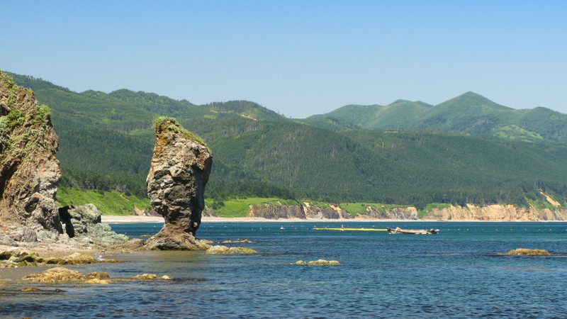 Чарующий Сахалин: Охотское море и мыс Великан