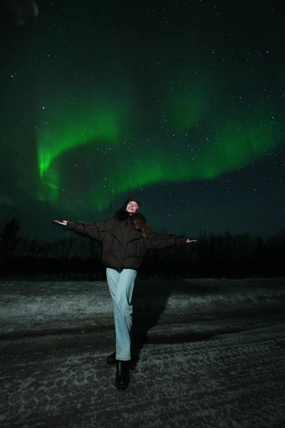 Северное сияние: чудо света в Мурманске (Анастасия)
