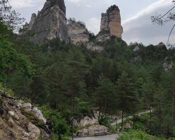 Столбы Саирме, панорамный бассейн, руины крепости, водопады, заброшенный санаторий