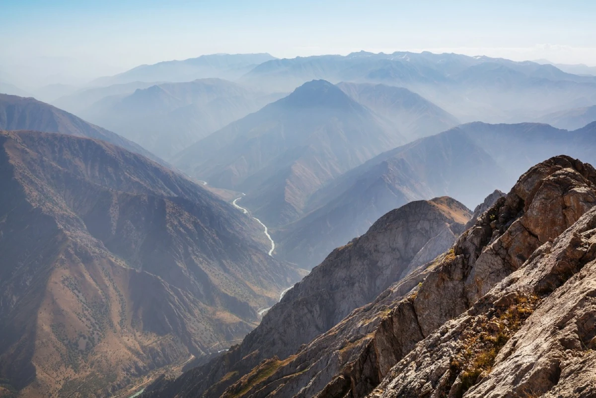 Чимганские горы, курорт Амирсай, водопад «Фата невесты» и Чарвакское водохранилище (8/10)