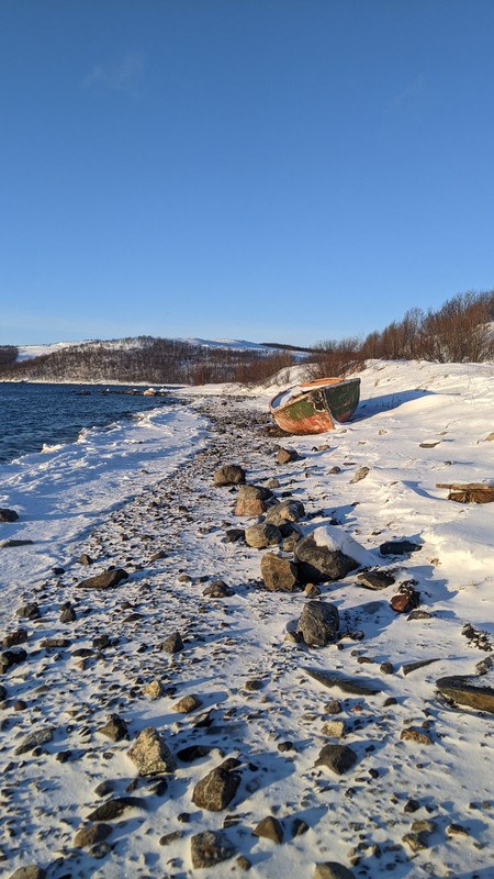 На западную сторону Кольского фьорда