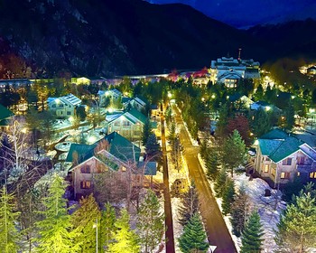 Ахштырское ущелье, хребет Ахцу, курорты "Роза Хутор", "Красная Поляна" и "Газром"