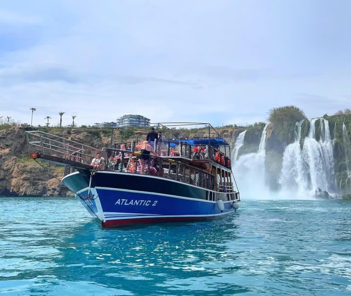 Морская прогулка к водопаду Дюден из Антальи
