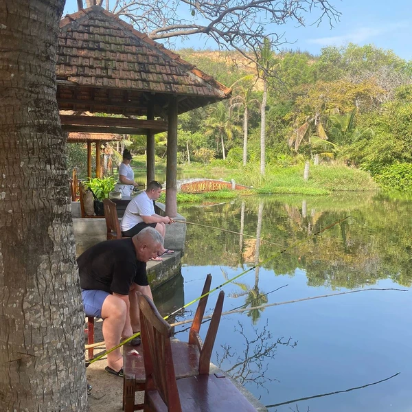 Рыбалка на прудах Ке Га (из Муйне, Фантьета или Ке Га)