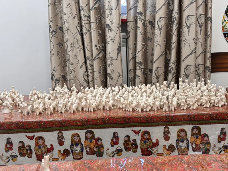 Мастер-класс в Туле по мотивам легендарной филимоновской игрушки (Наталья)