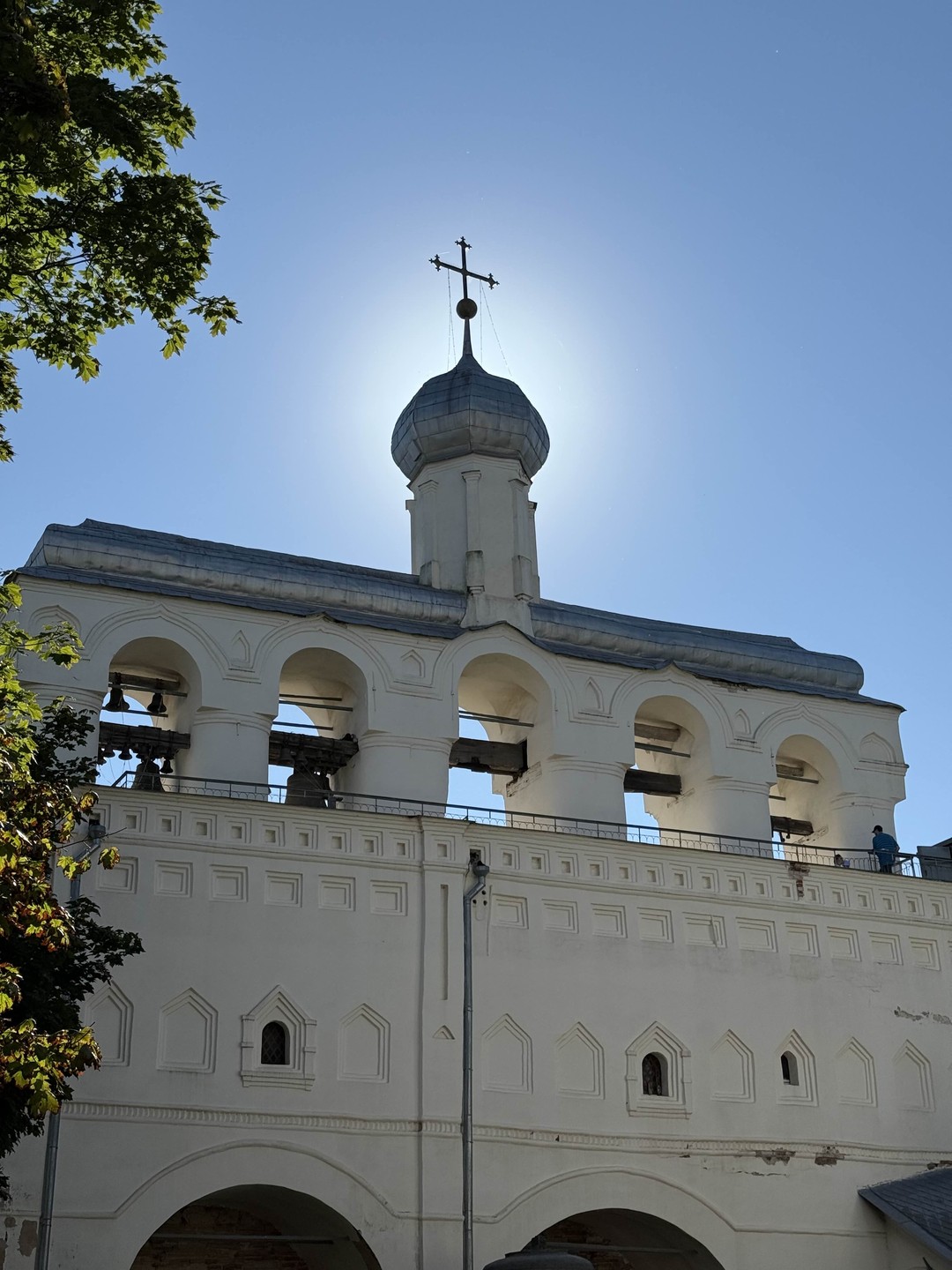 Великий Новгород: прогулка вдоль Кремлёвской стены (Мария)